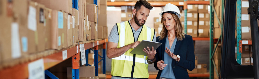 Logistics Software in the warehouse